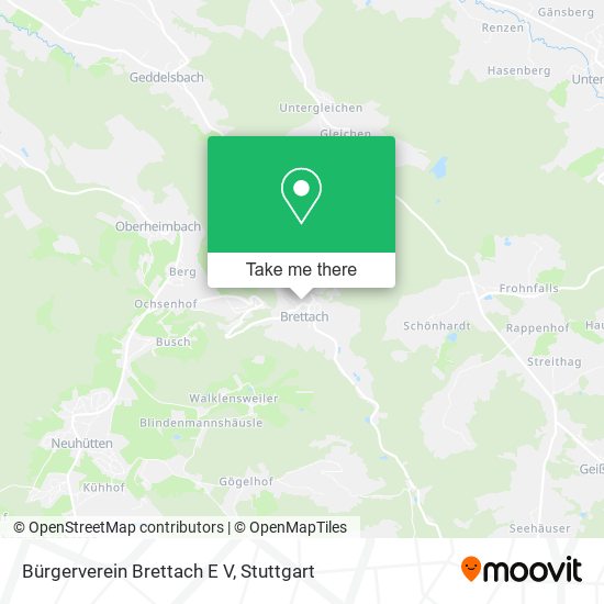 Bürgerverein Brettach E V map