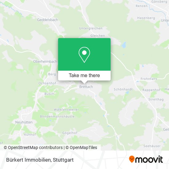Bürkert Immobilien map