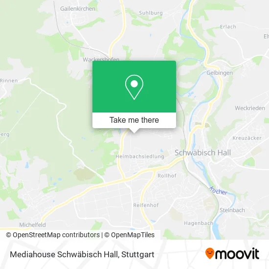Карта Mediahouse Schwäbisch Hall