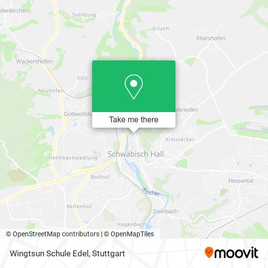 Карта Wingtsun Schule Edel