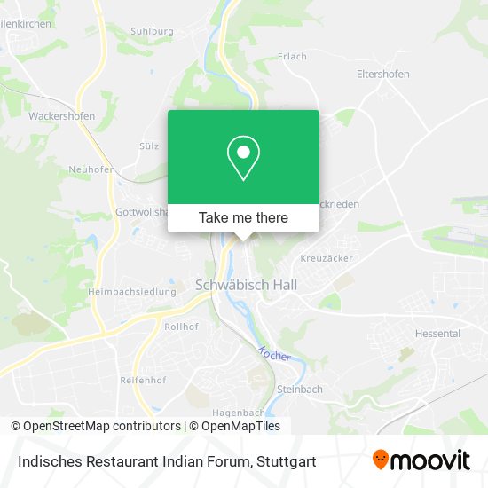 Indisches Restaurant Indian Forum map