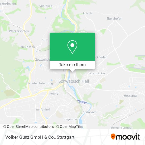 Volker Gunz GmbH & Co. map