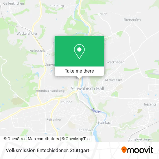 Карта Volksmission Entschiedener