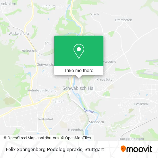 Карта Felix Spangenberg Podologiepraxis