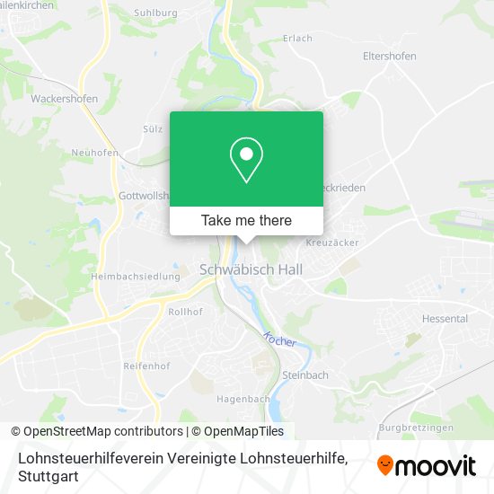 Lohnsteuerhilfeverein Vereinigte Lohnsteuerhilfe map