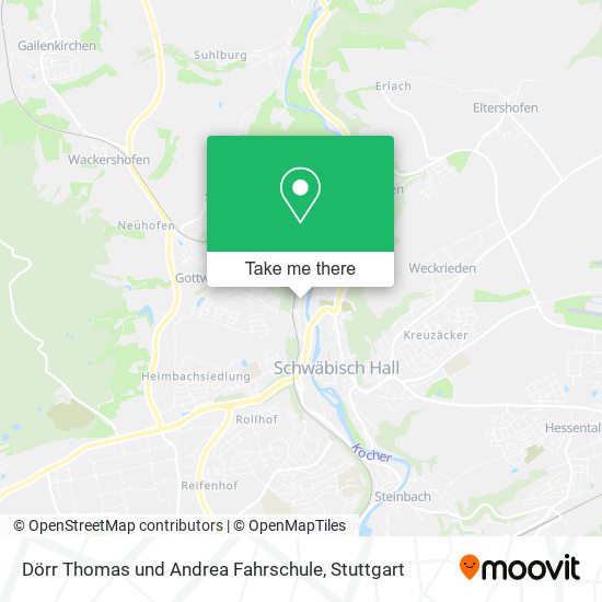 Dörr Thomas und Andrea Fahrschule map