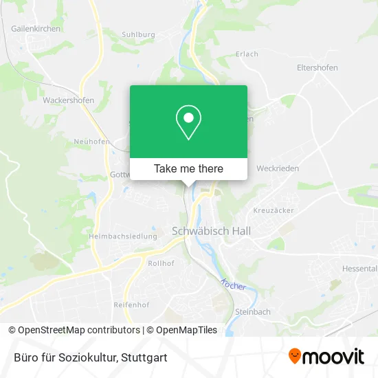 Карта Büro für Soziokultur
