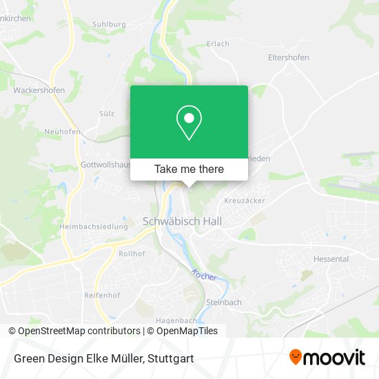 Green Design Elke Müller map