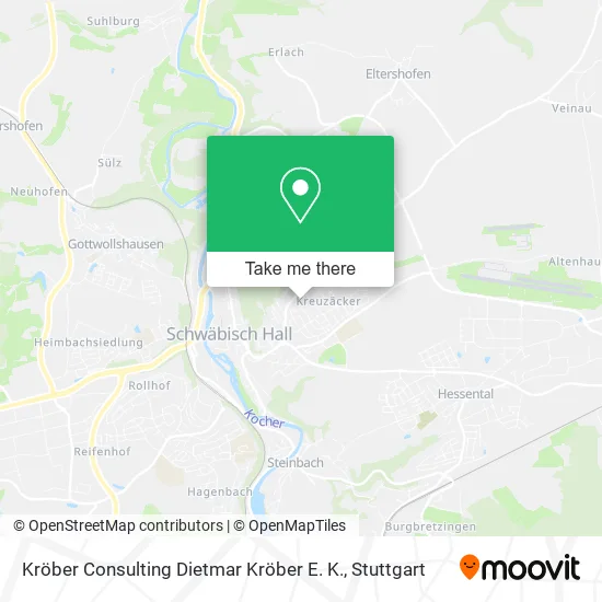 Карта Kröber Consulting Dietmar Kröber E. K.