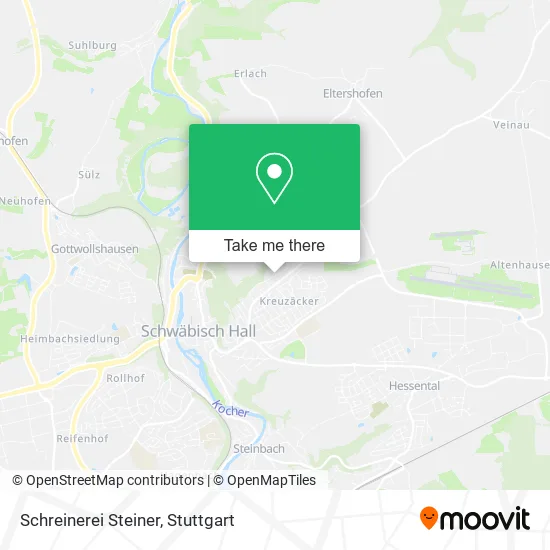 Карта Schreinerei Steiner