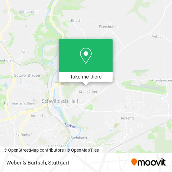 Карта Weber & Bartsch