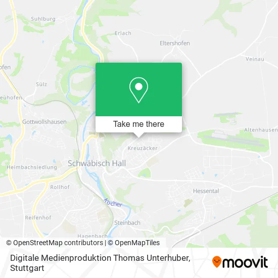 Карта Digitale Medienproduktion Thomas Unterhuber