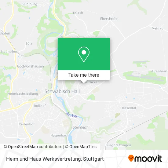 Карта Heim und Haus Werksvertretung