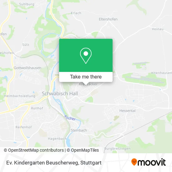 Карта Ev. Kindergarten Beuscherweg