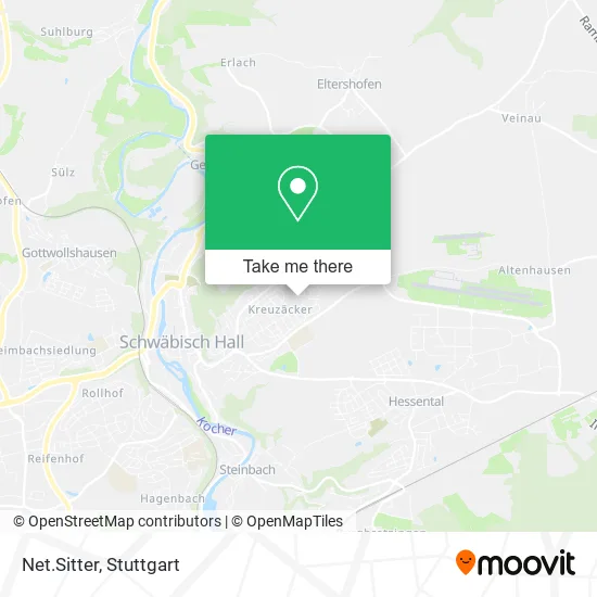 Net.Sitter map