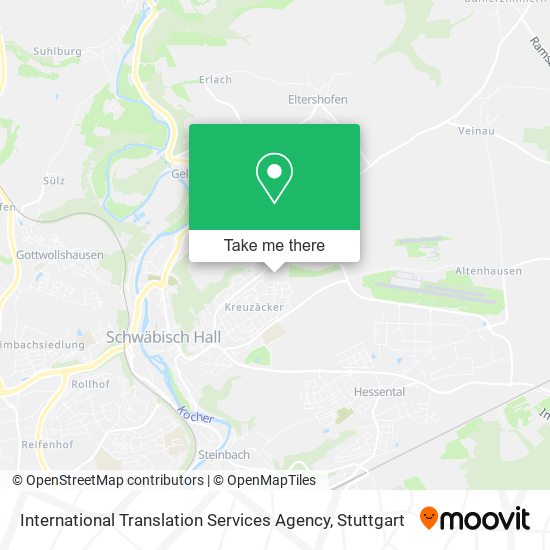 International Translation Services Agency map