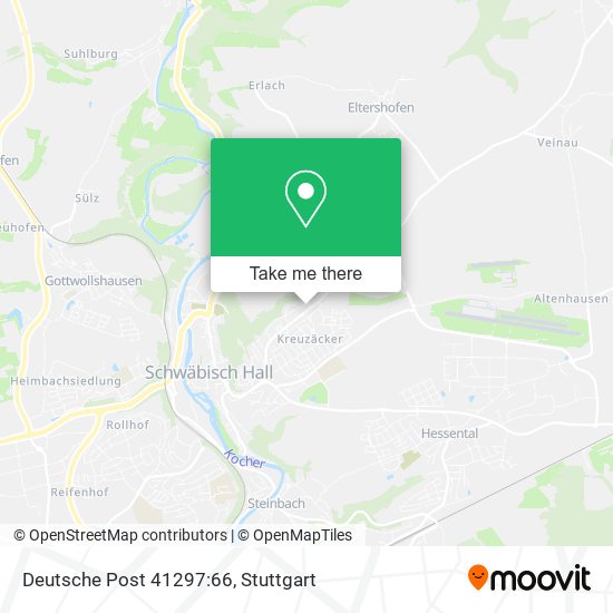 Deutsche Post 41297:66 map