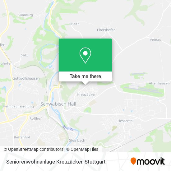 Seniorenwohnanlage Kreuzäcker map