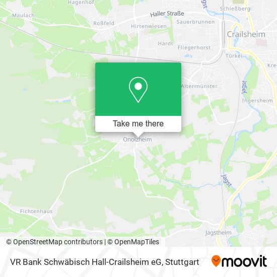 VR Bank Schwäbisch Hall-Crailsheim eG map