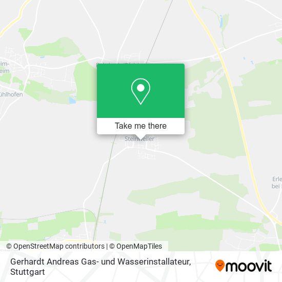 Gerhardt Andreas Gas- und Wasserinstallateur map