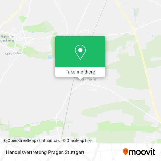Карта Handelsvertretung Prager