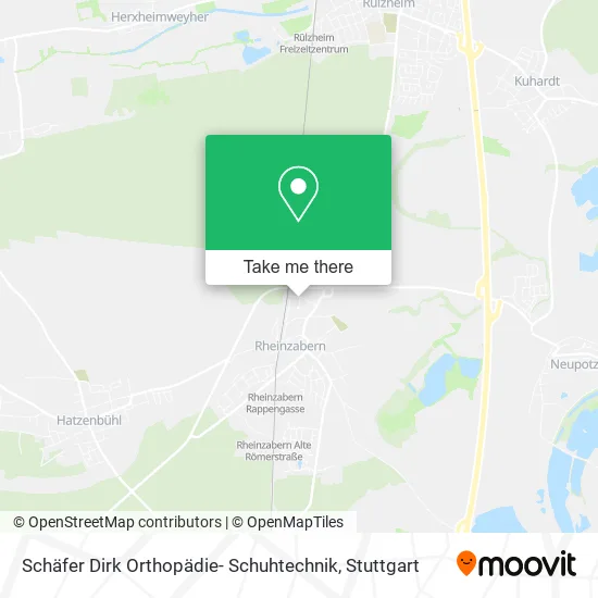 Карта Schäfer Dirk Orthopädie- Schuhtechnik