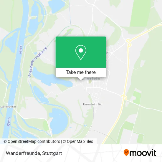 Карта Wanderfreunde