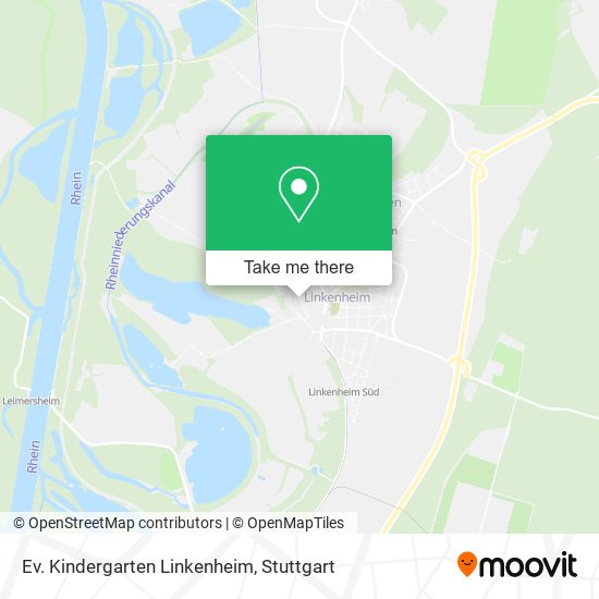 Ev. Kindergarten Linkenheim map