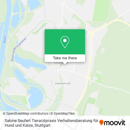 Sabine Seufert Tierarztpraxis Verhaltensberatung für Hund und Katze map