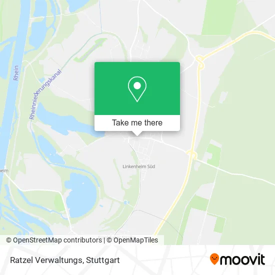 Карта Ratzel Verwaltungs
