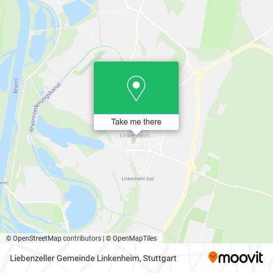 Карта Liebenzeller Gemeinde Linkenheim