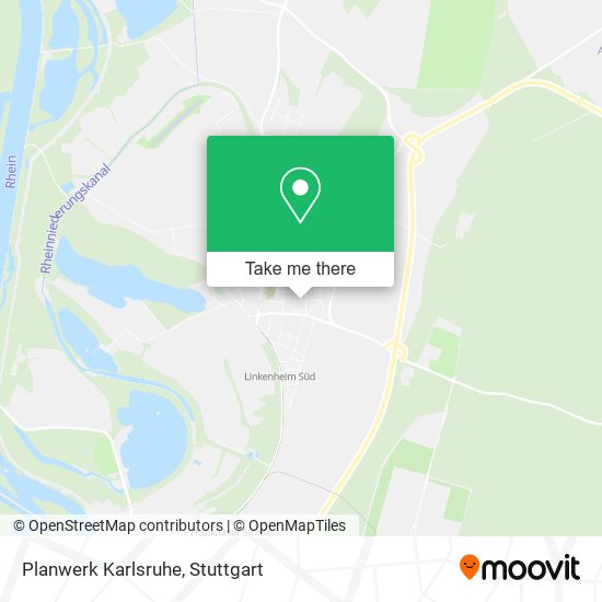 Карта Planwerk Karlsruhe