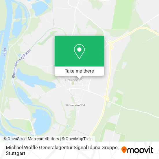 Карта Michael Wölfle Generalagentur Signal Iduna Gruppe