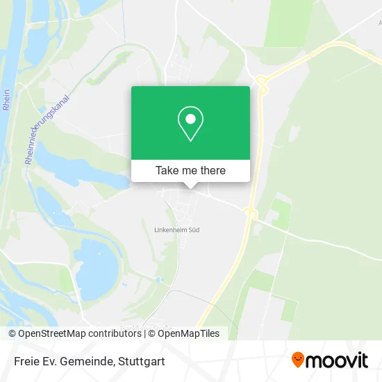 Карта Freie Ev. Gemeinde