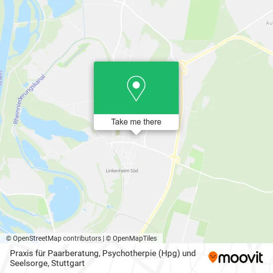 Карта Praxis für Paarberatung, Psychotherpie (Hpg) und Seelsorge