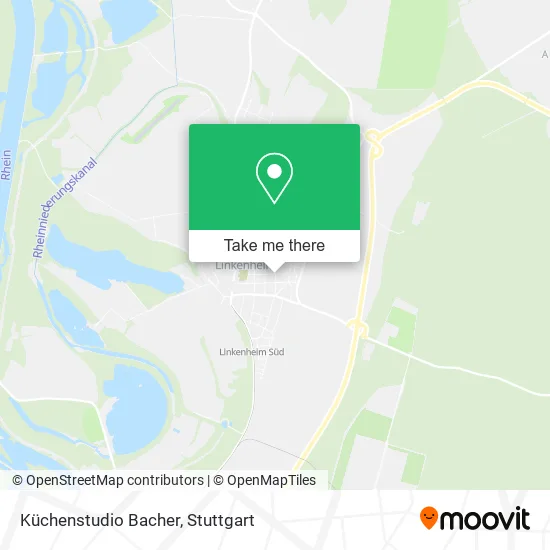 Карта Küchenstudio Bacher