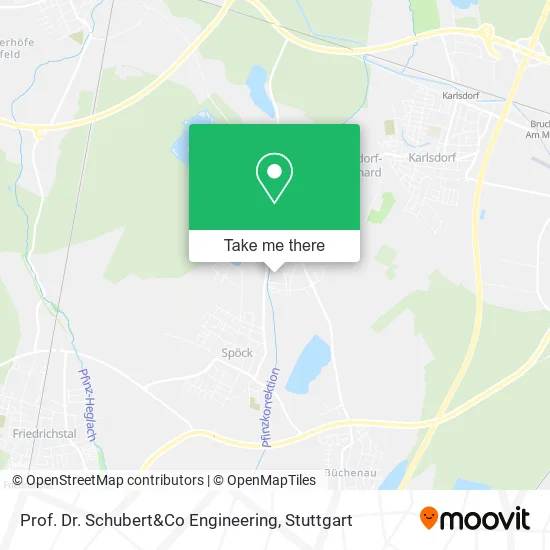 Карта Prof. Dr. Schubert&Co Engineering