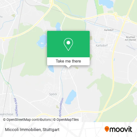 Карта Miccoli Immobilien
