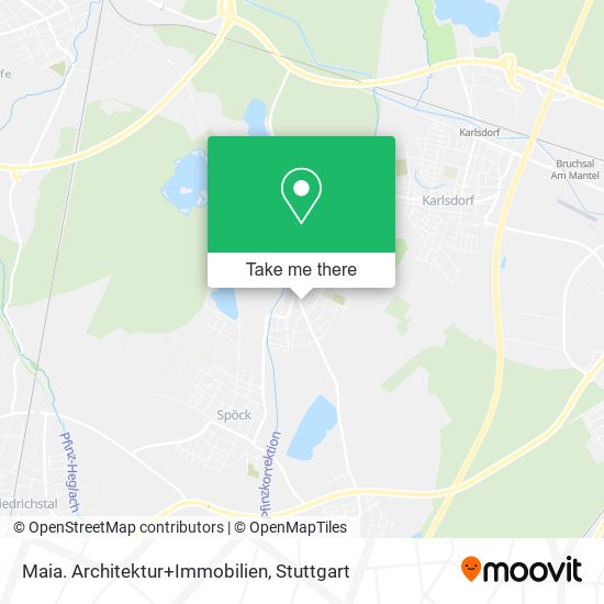 Maia. Architektur+Immobilien map