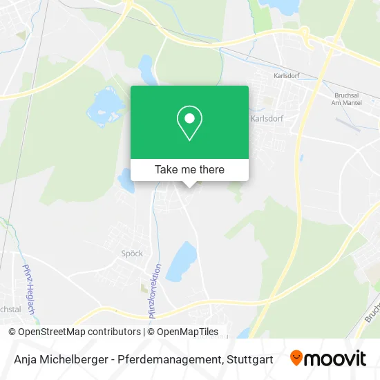 Карта Anja Michelberger - Pferdemanagement
