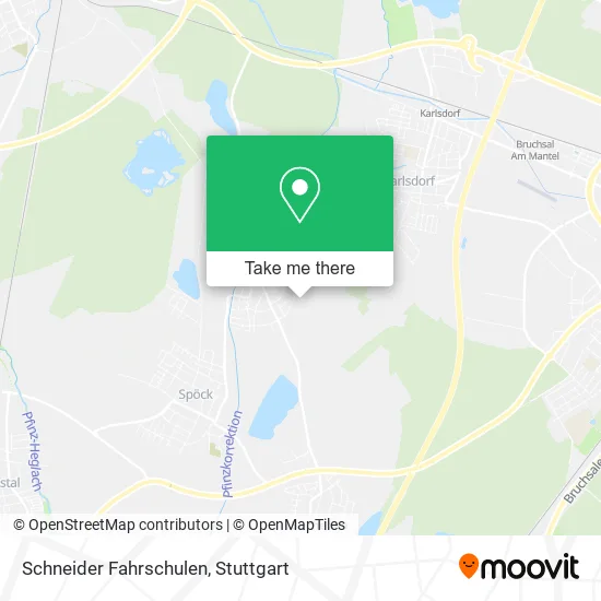 Карта Schneider Fahrschulen