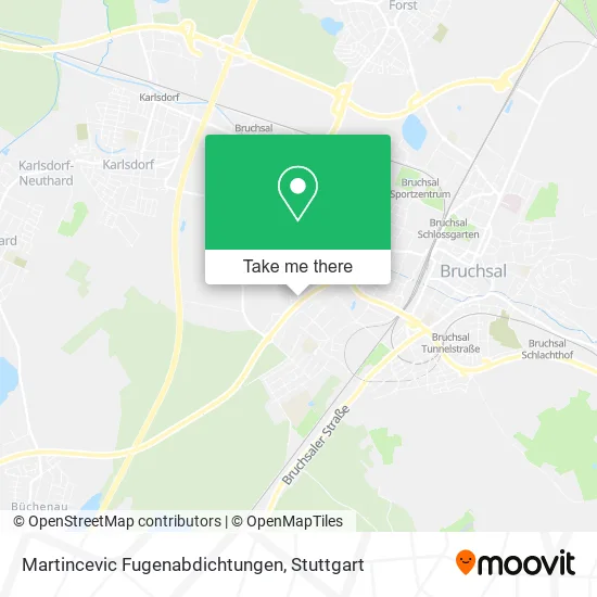 Карта Martincevic Fugenabdichtungen