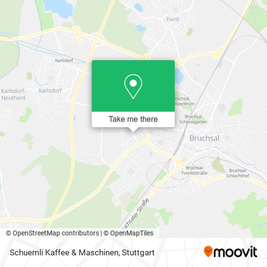 Schuemli Kaffee & Maschinen map