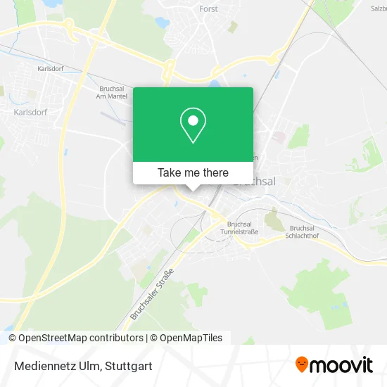 Карта Mediennetz Ulm
