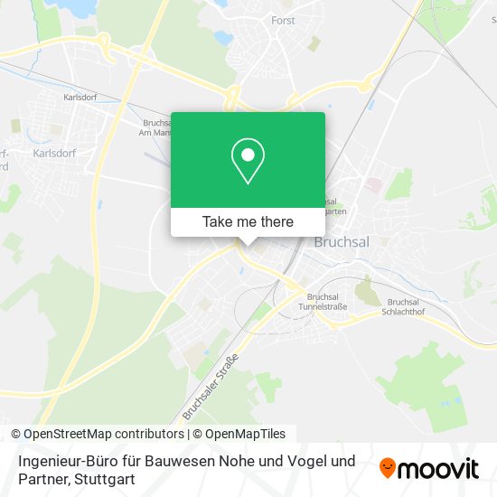 Ingenieur-Büro für Bauwesen Nohe und Vogel und Partner map