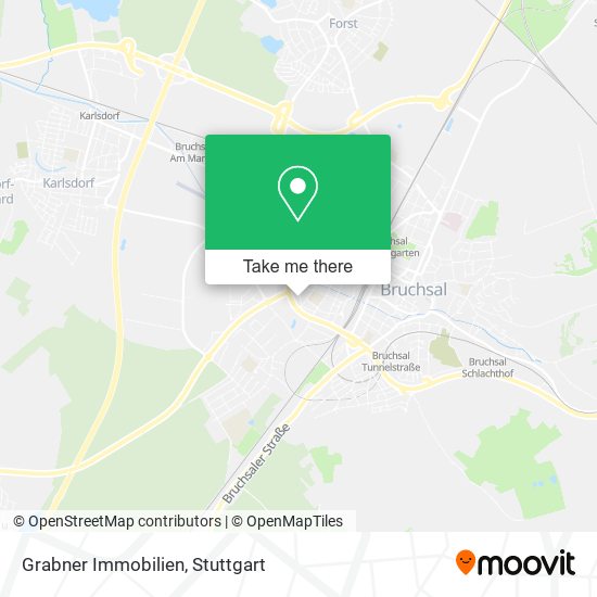 Grabner Immobilien map