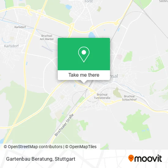 Карта Gartenbau Beratung