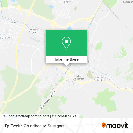 Карта Fp Zweite Grundbesitz