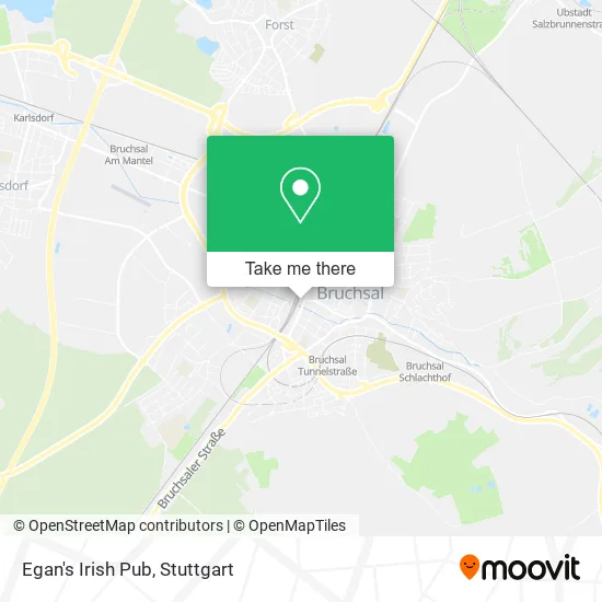 Карта Egan's Irish Pub