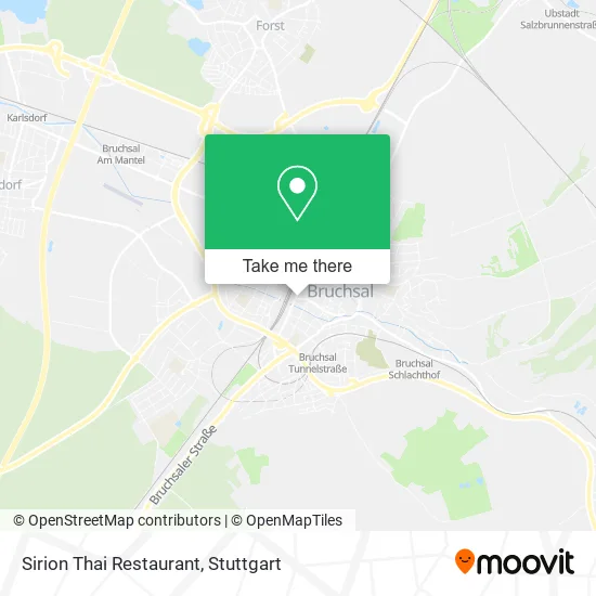 Карта Sirion Thai Restaurant